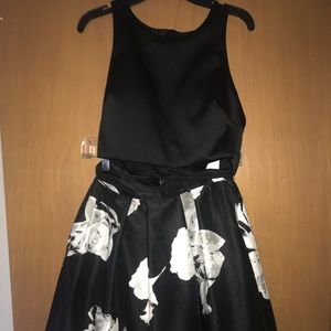 Two piece homecoming dress